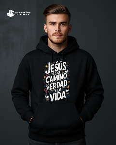 HOODIE JESÚS ES EL CAMINO
