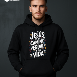 HOODIE JESÚS ES EL CAMINO